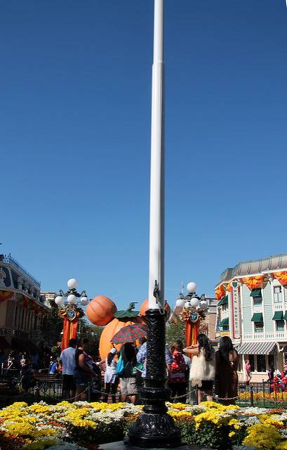 Flagpole at Disneyland