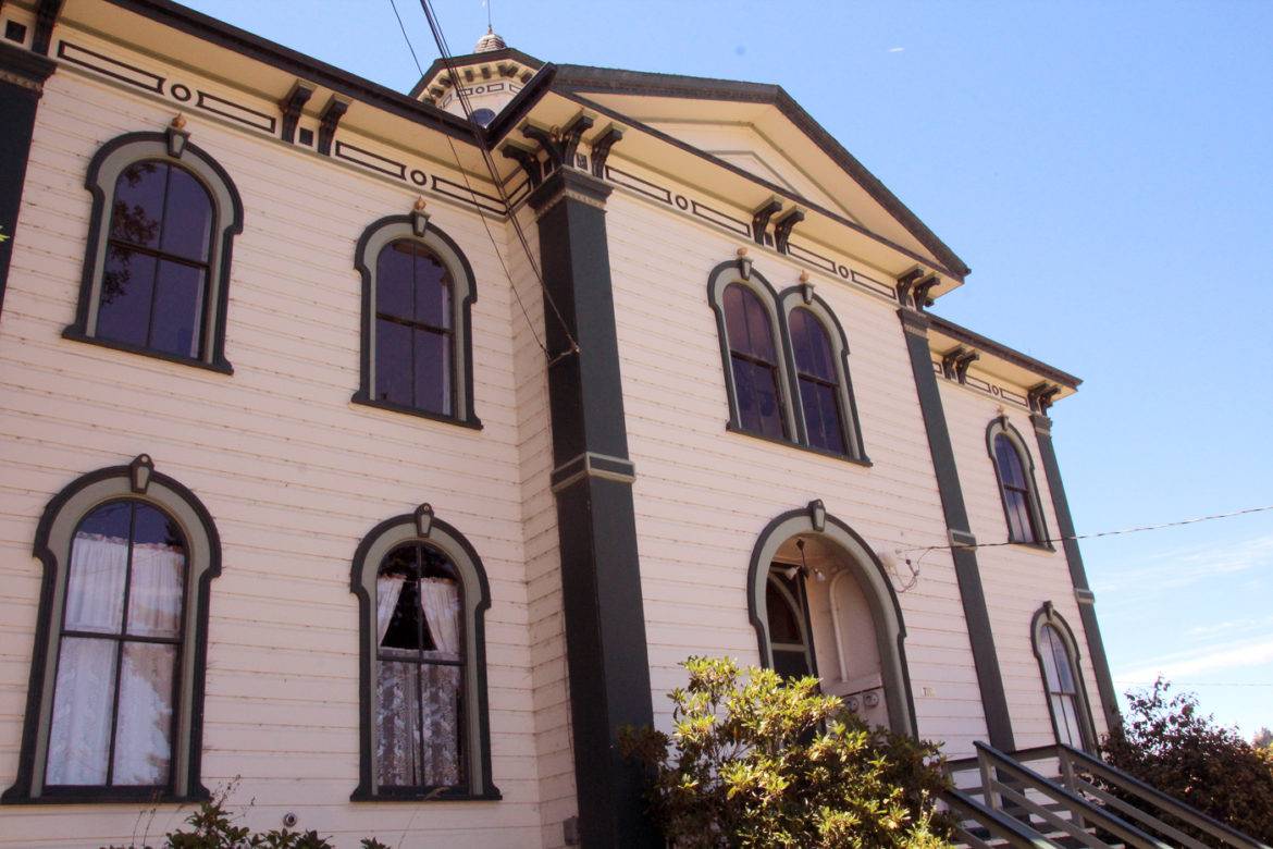 School house where the Birds was shot in Bodega Bay