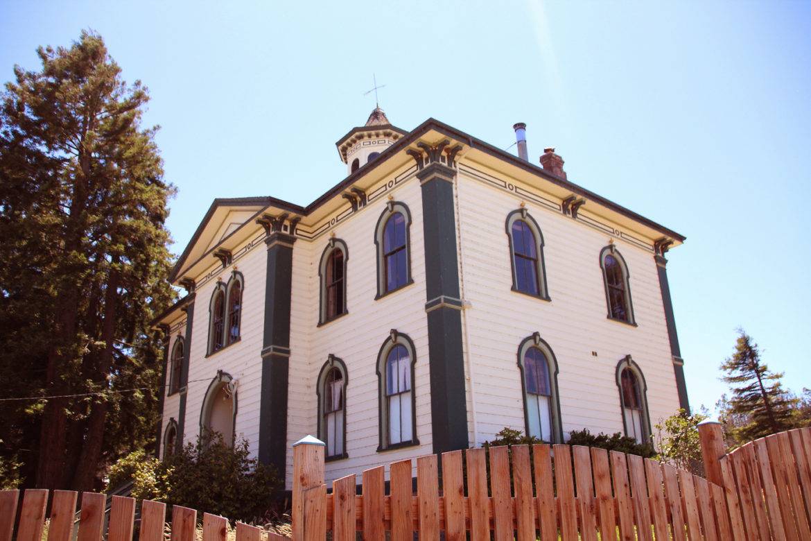 School house where the Birds was shot in Bodega Bay