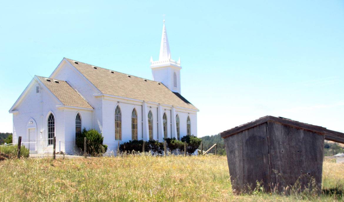 School house where the Birds was shot in Bodega Bay