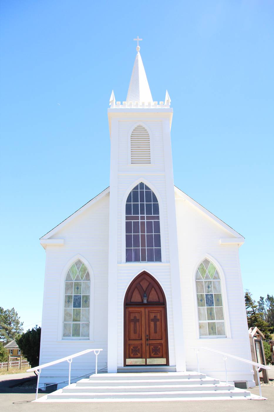 School house where the Birds was shot in Bodega Bay