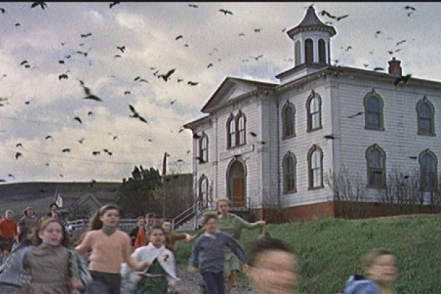 School house where the Birds was shot in Bodega Bay