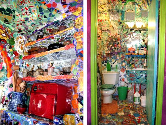 Visit the Eccentric Mosaic Tile House in Venice Beach