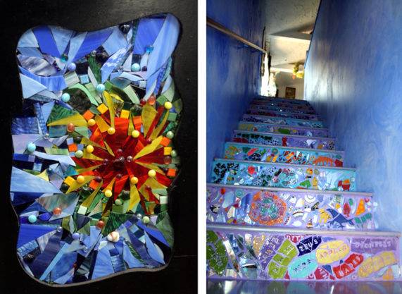 Visit the Eccentric Mosaic Tile House in Venice Beach