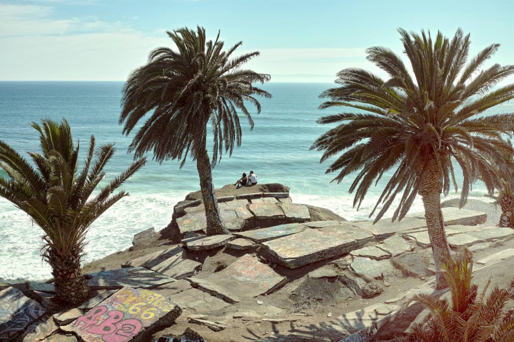 The Sunken City in San Pedro is a collapsed highway along the coast