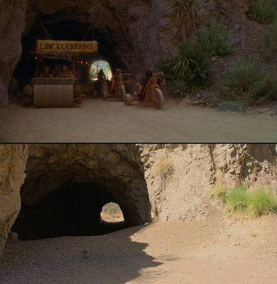 Located near Griffith Park is a famous cave used in many movies