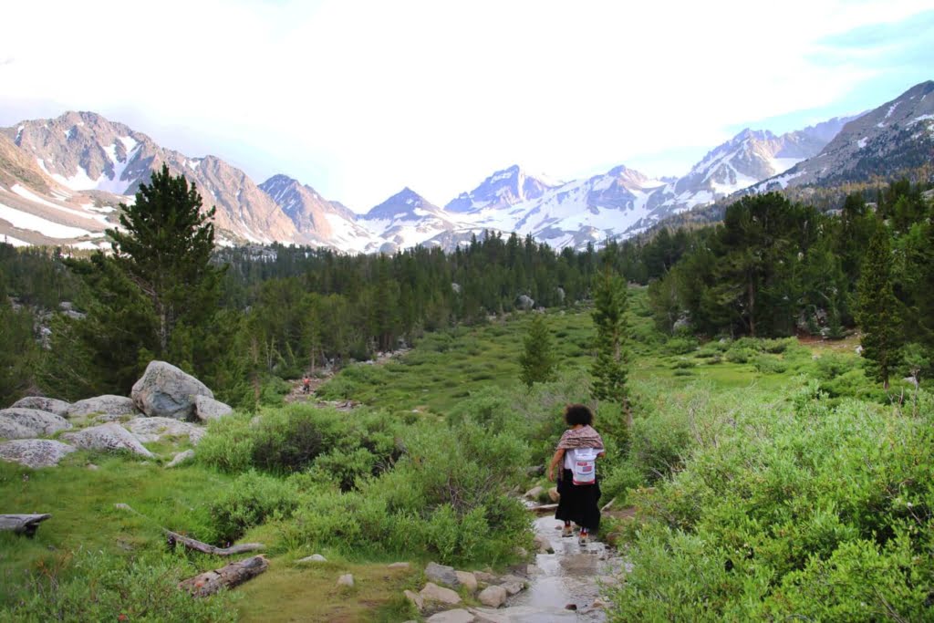 Little Lakes Valley Trail hidden ca