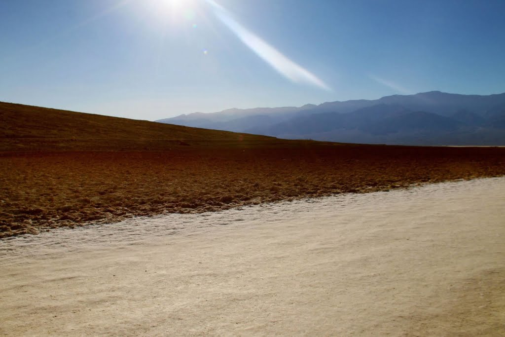 Badwater Salt Flats Basin