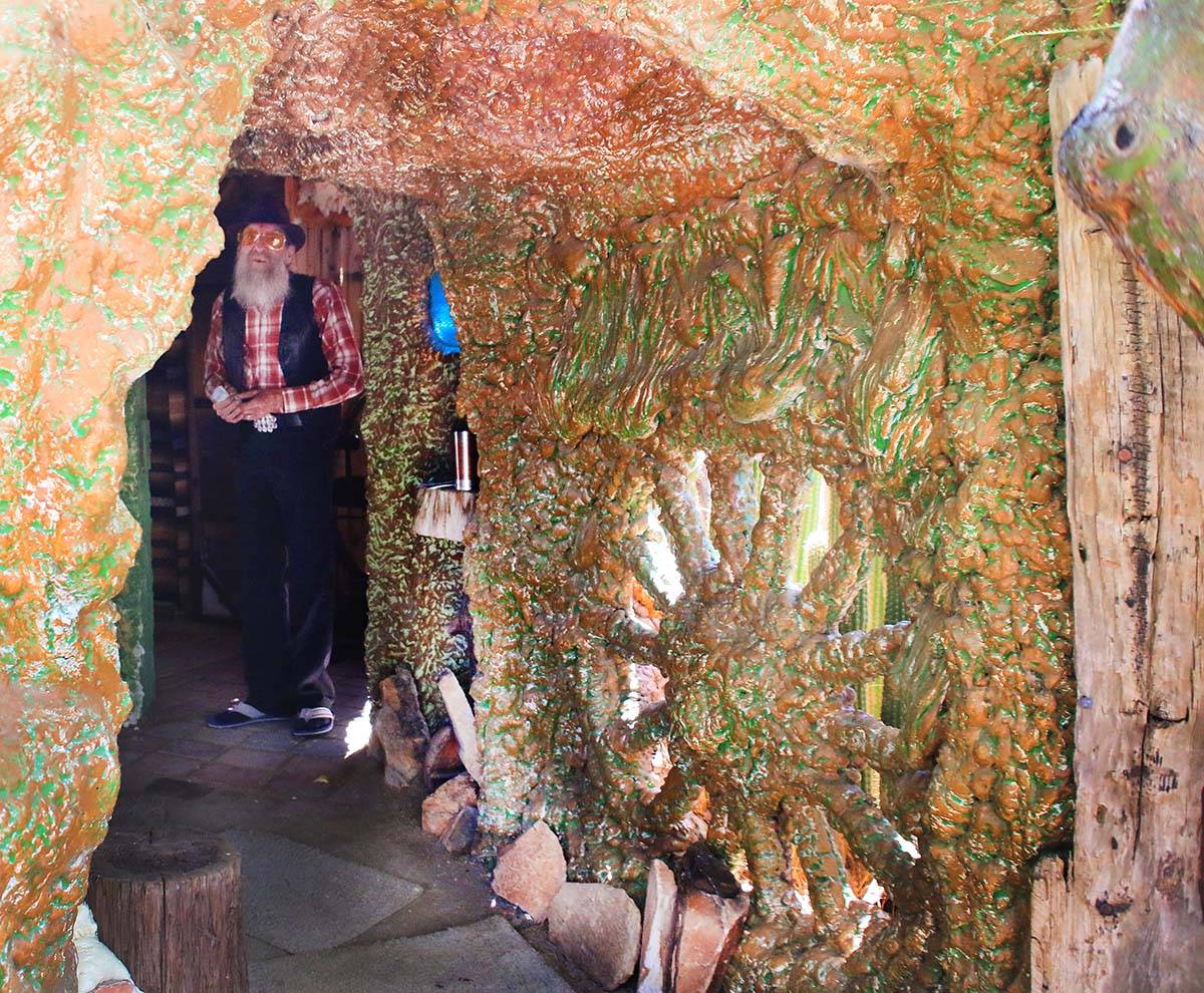 Step into a magical wonderland in this interactive meditation cave in the heart of Joshua Tree. Bob's Crystal Cave is unlike anything you've ever seen!