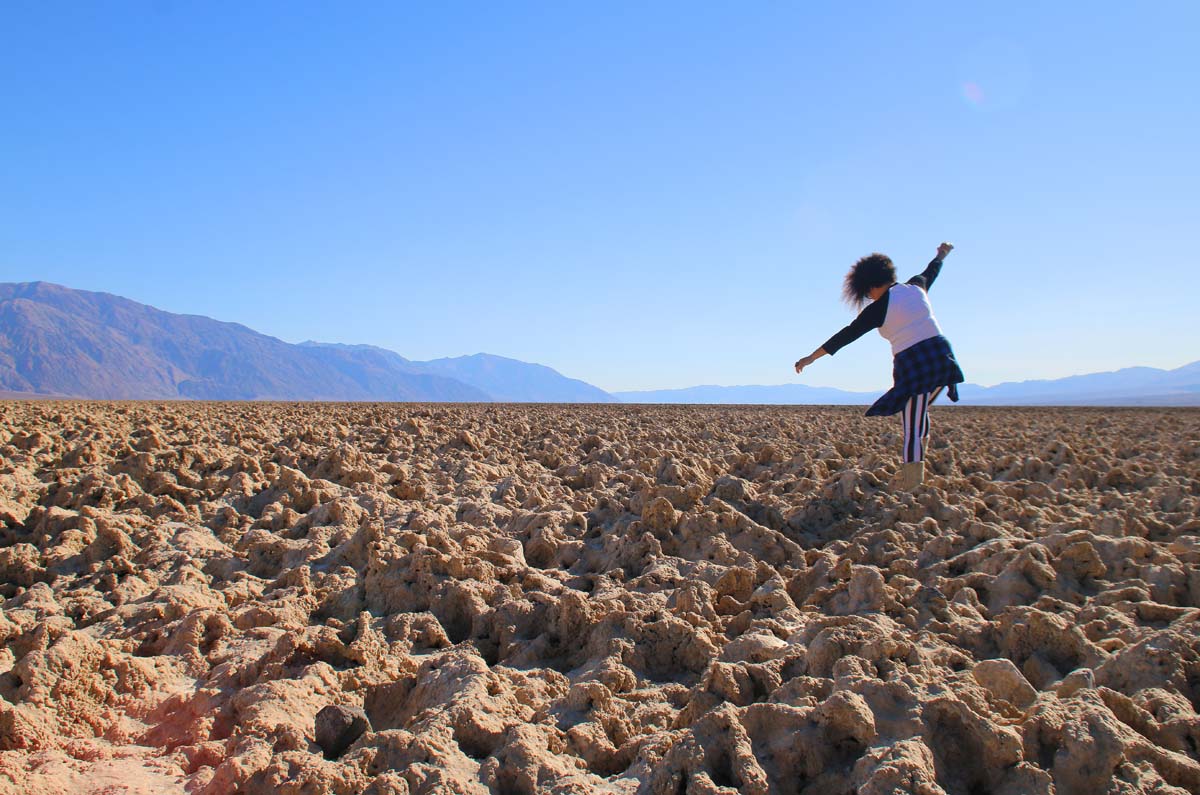 Visit the Devil's Golf Course Hidden California