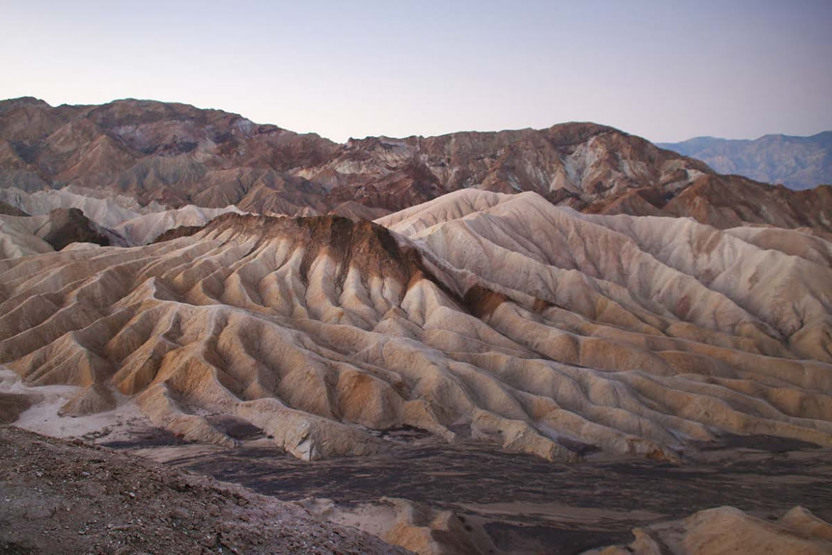 Visit Death Valley's Zabriskie Point Hidden CA