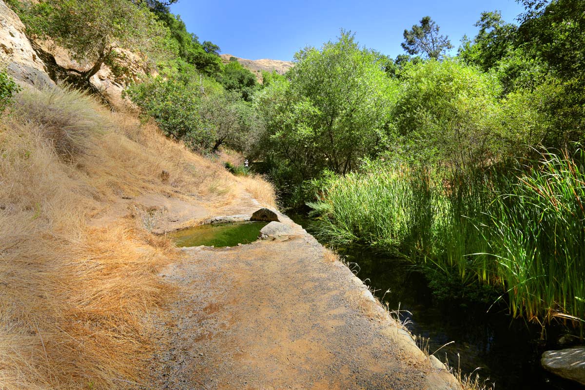 Alum Rock Mineral Springs Hidden California