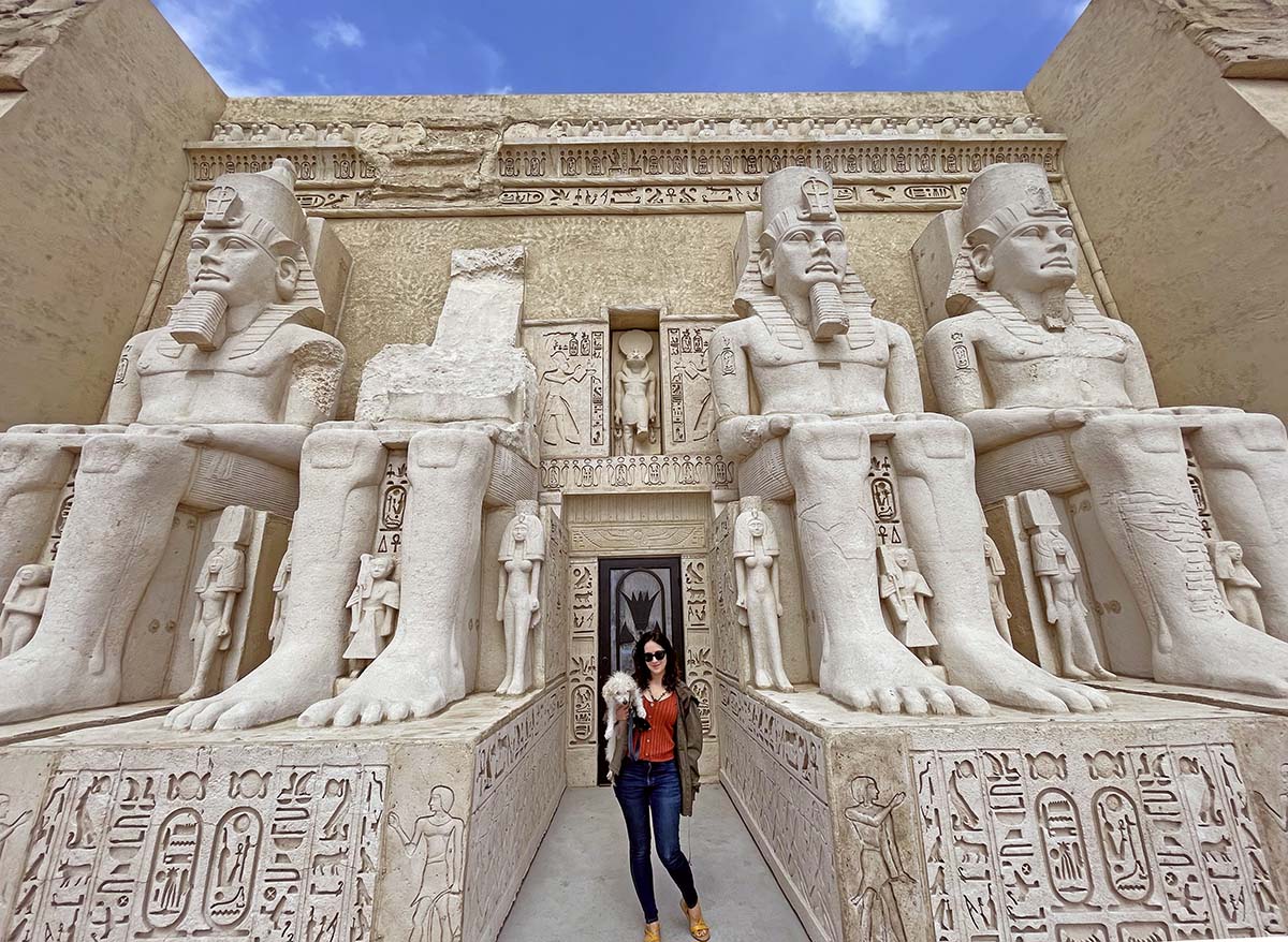 Egyptian Building Hidden California