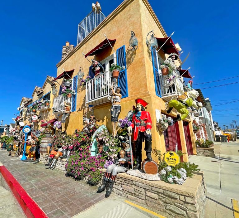 Newport Beach Pirate House Hidden California