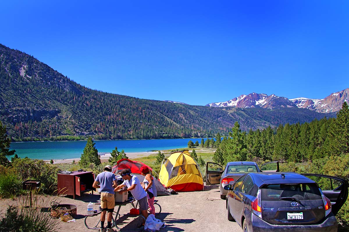 Camping Lakes In California